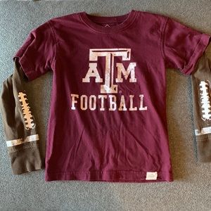 Wes and Willy Texas A&M Football Tee